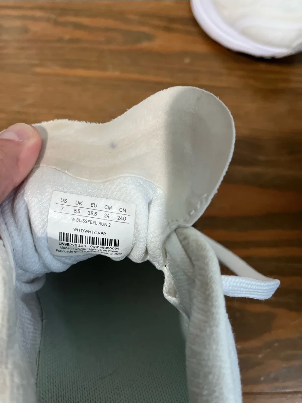 lululemon athletica White and Beige Women's Athletic Sneakers size 7